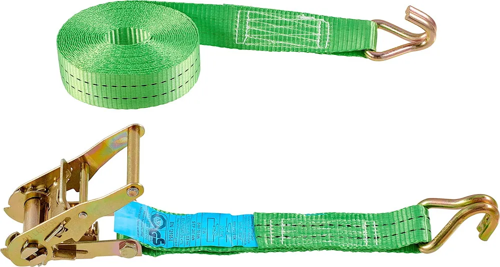 Zurrgurt mit Ratsche + Haken