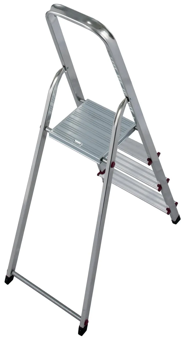 CORDA Alu Stufen-Stehleiter