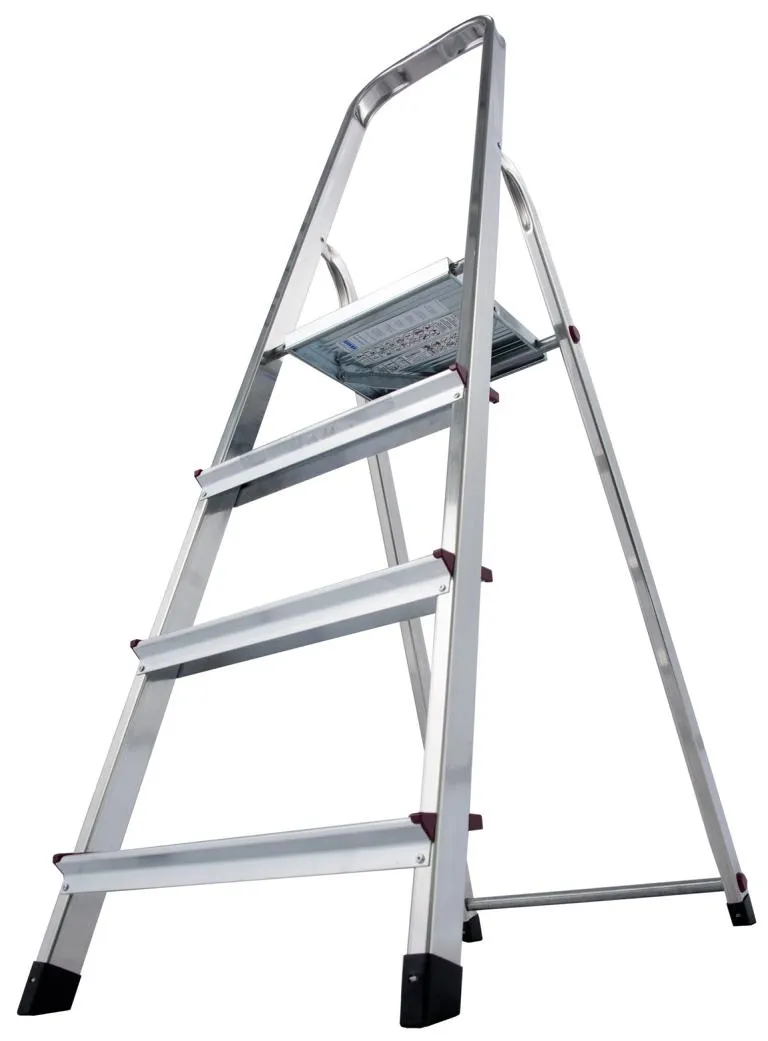 CORDA Alu Stufen-Stehleiter