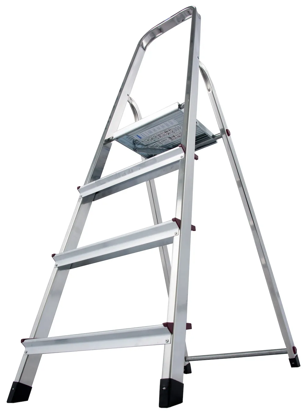 CORDA Alu Stufen-Stehleiter