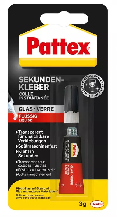 Pattex Sekundenkleber-Glas