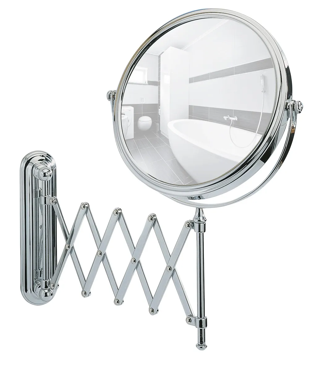 Kosmetik-Wandspieg. Teleskop