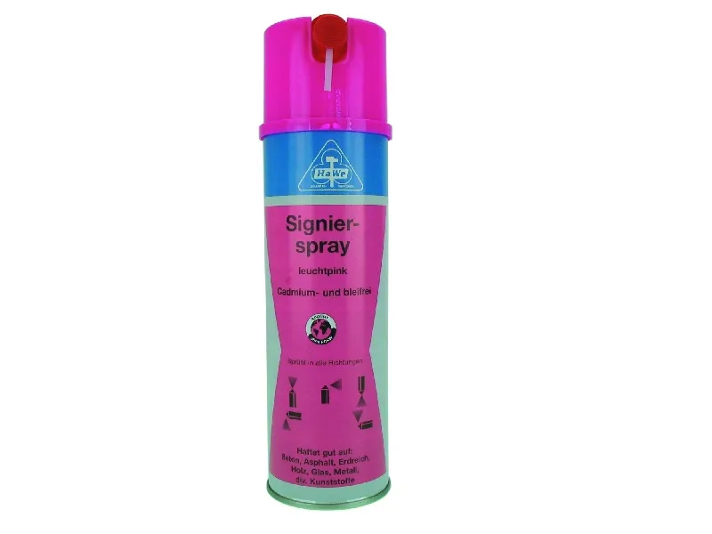 Signierspray Leuchtpink 500 ml
