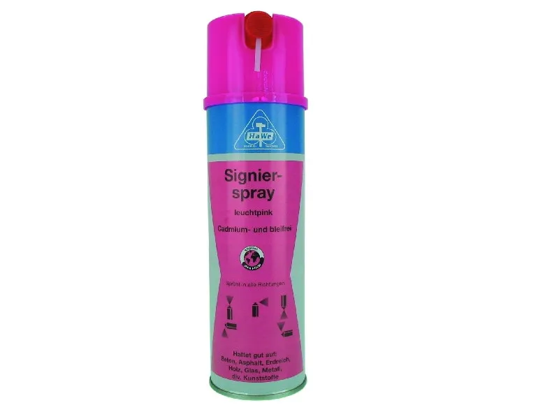 Signierspray Leuchtpink 500 ml