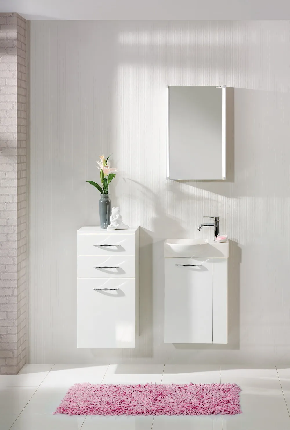 Spiegelschrank LED-LINE 1 T&uuml;r