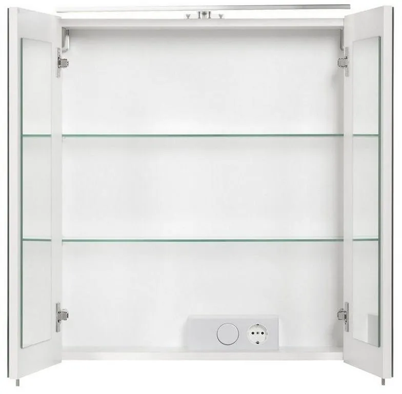 Sp-Schrank CO60 wei&szlig; 2 T&uuml;ren