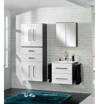 Sp-Schrank CO60 wei&szlig; 2 T&uuml;ren