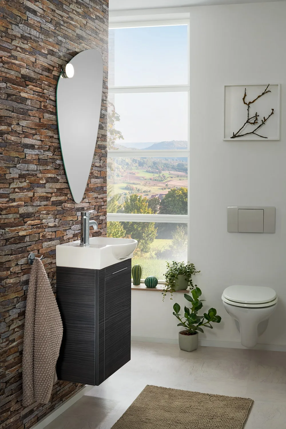 Mini-G&auml;ste-WC-Keramikbecken