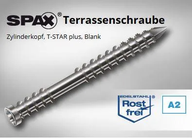 SPAX Terrasse A2 inox