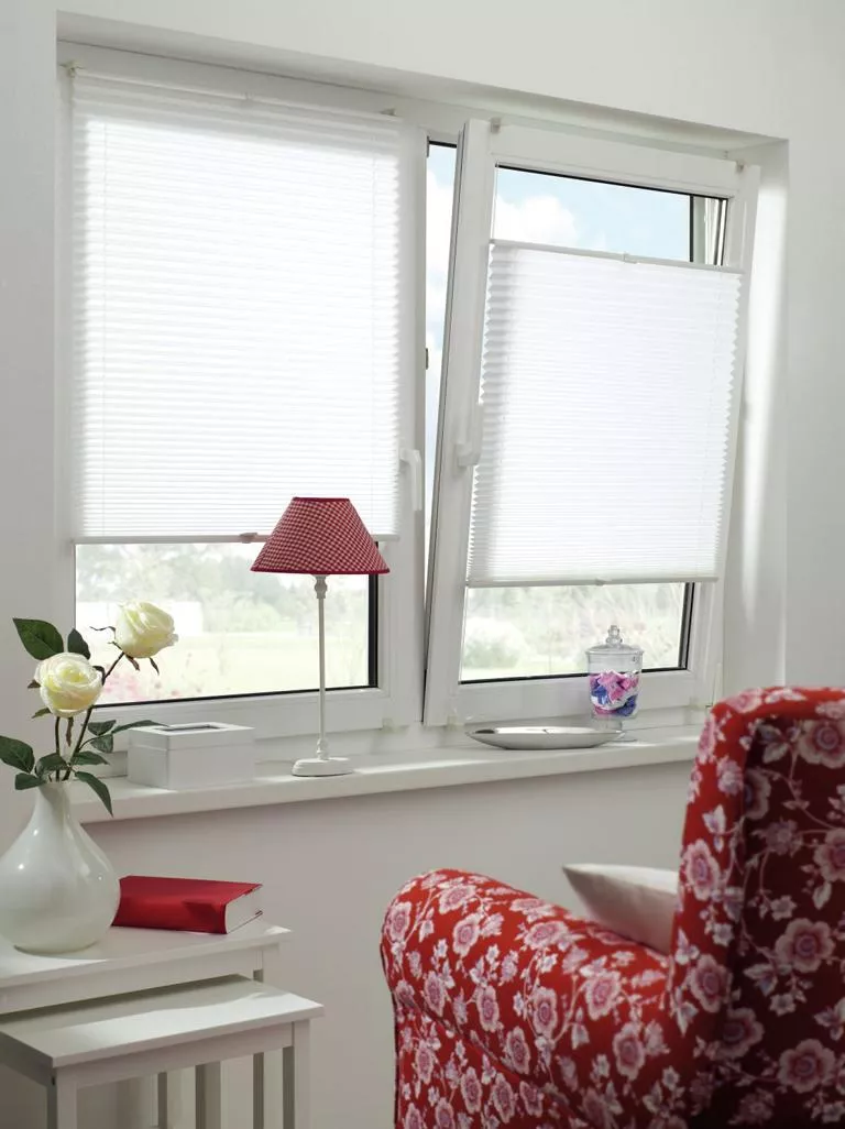 Easyfix Plissee mit 2 Bedien-