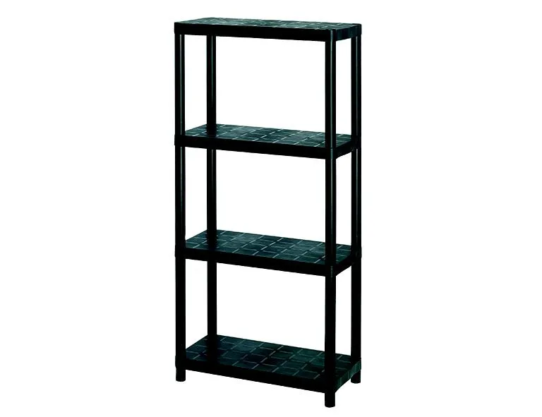 KUNSTSTOFFREGAL 12'' M. 4 B&Ouml;DE