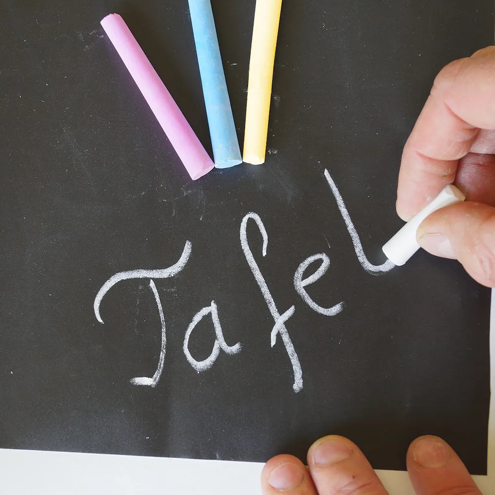 selbstklebende Tafelfolie