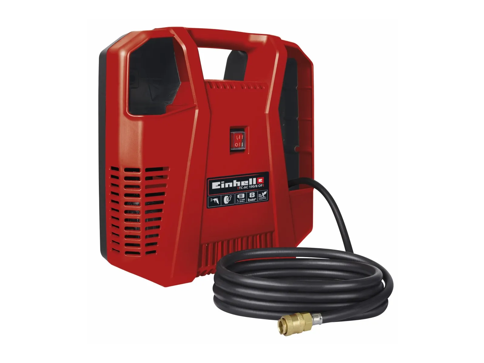 Koffer-Kompressor TC-AC 190/8 Kit