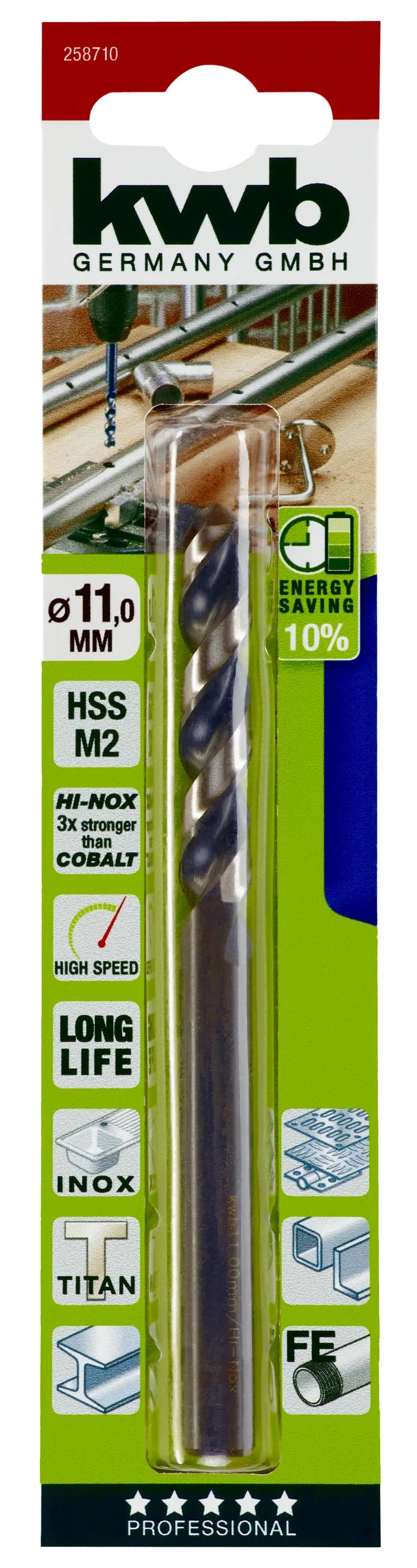 HI-NOX HSS-Spiralbohrer