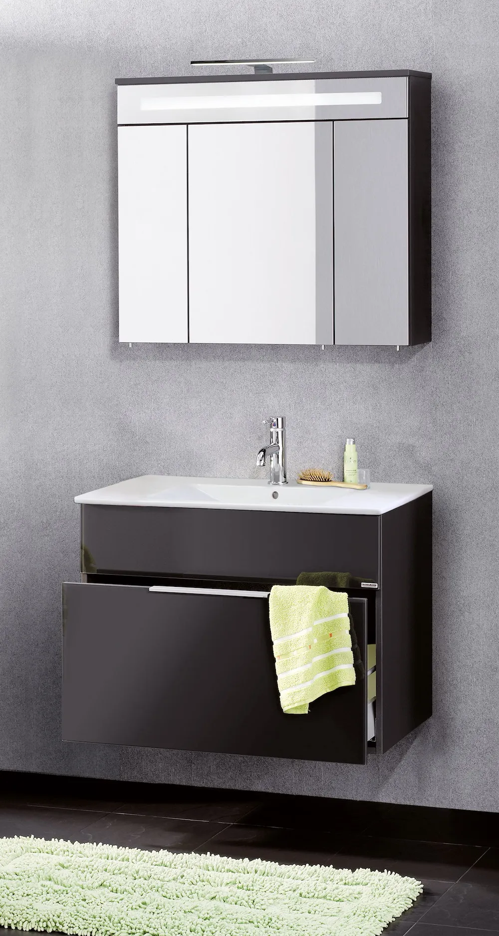 KARA Anthrazit Spiegelschrank