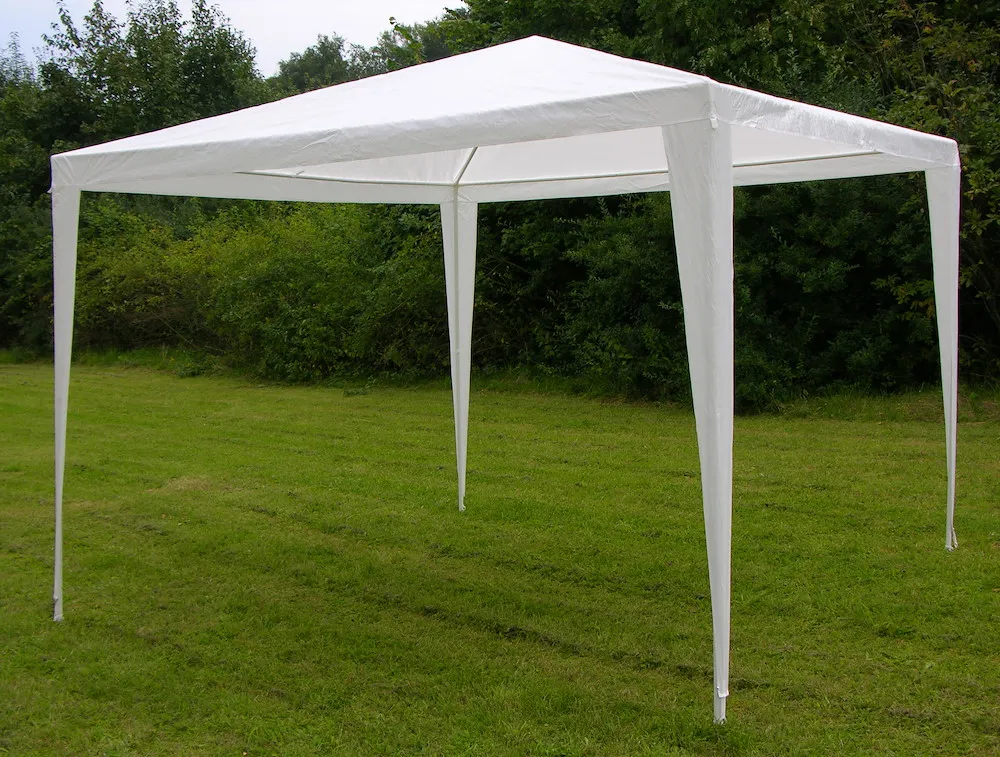 Pavillon, 3 x 3 m, wei&szlig;