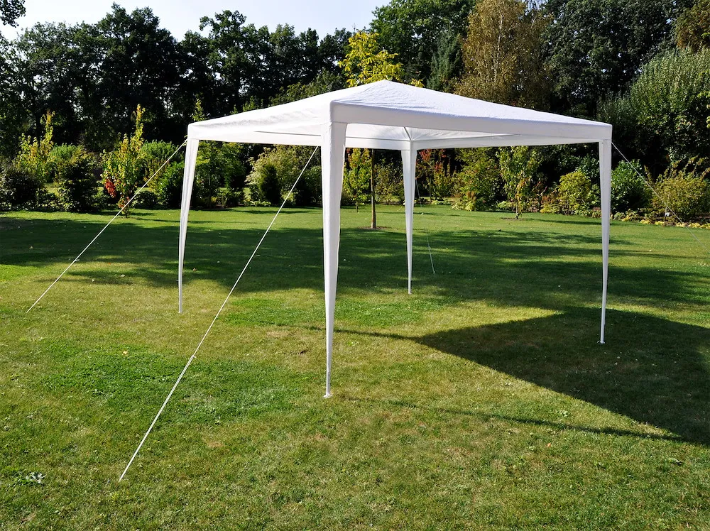 Pavillon, 3 x 3 m, wei&szlig;