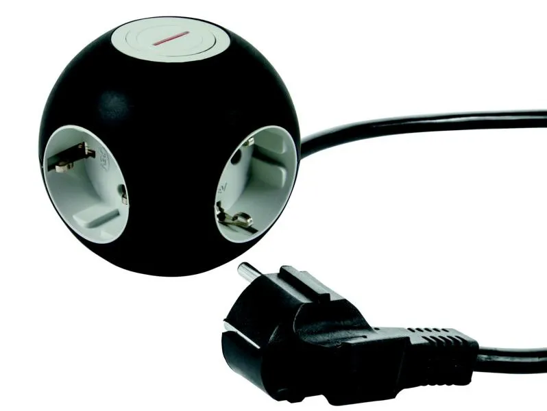 E-BALL 4-FACH STEDO SW/GRAU