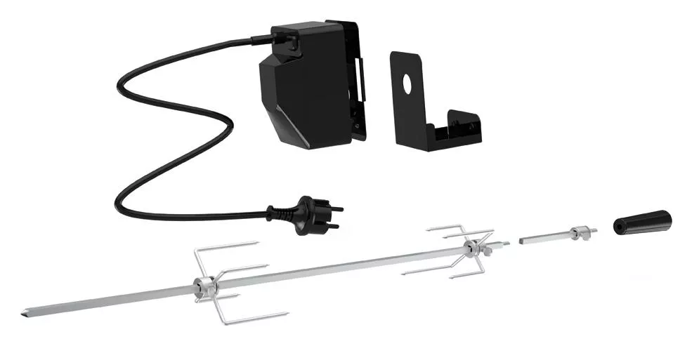 Grillspiess-Set Netzbetrieb