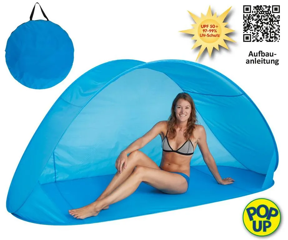 Strandmuschel POP UP, UV 50+