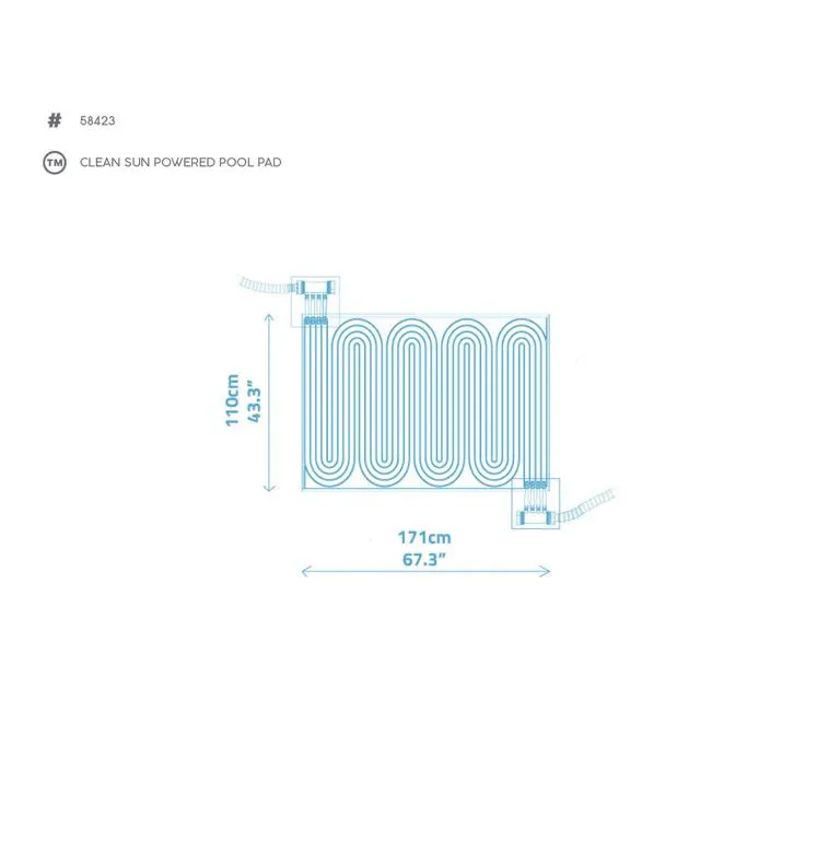 Solar-Pool-Heizmatte