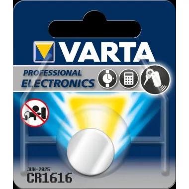 VARTA ELECTRONICS CR1616