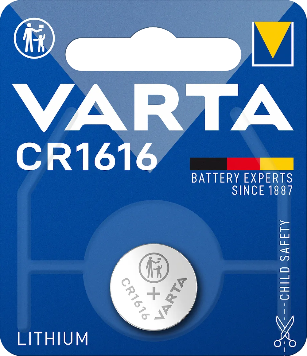 VARTA ELECTRONICS CR1616