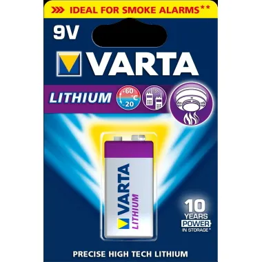 VARTA ULTRA LITHIUM 9V