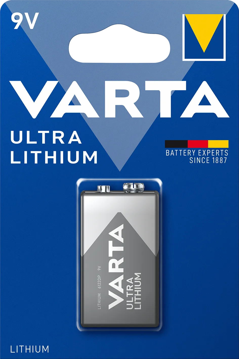 VARTA ULTRA LITHIUM 9V