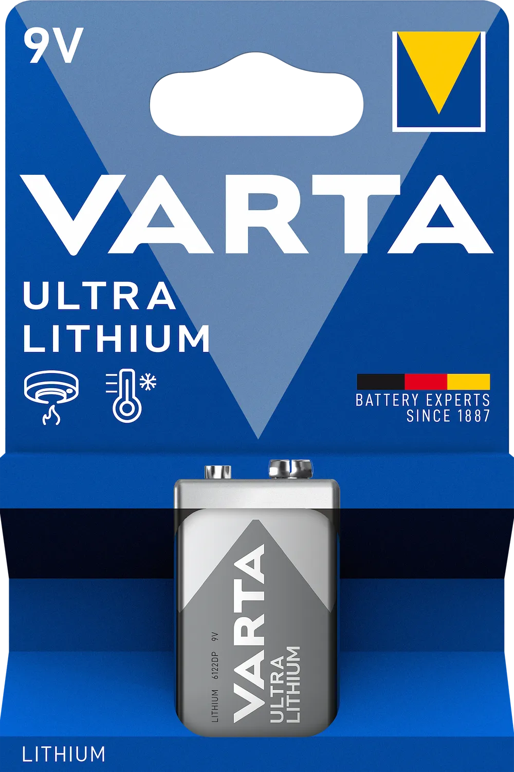 VARTA ULTRA LITHIUM 9V