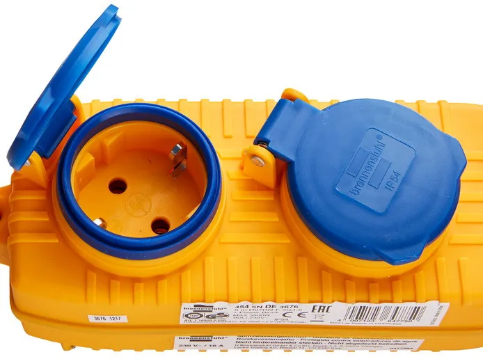 Verl&auml;ngerungskabel IP54