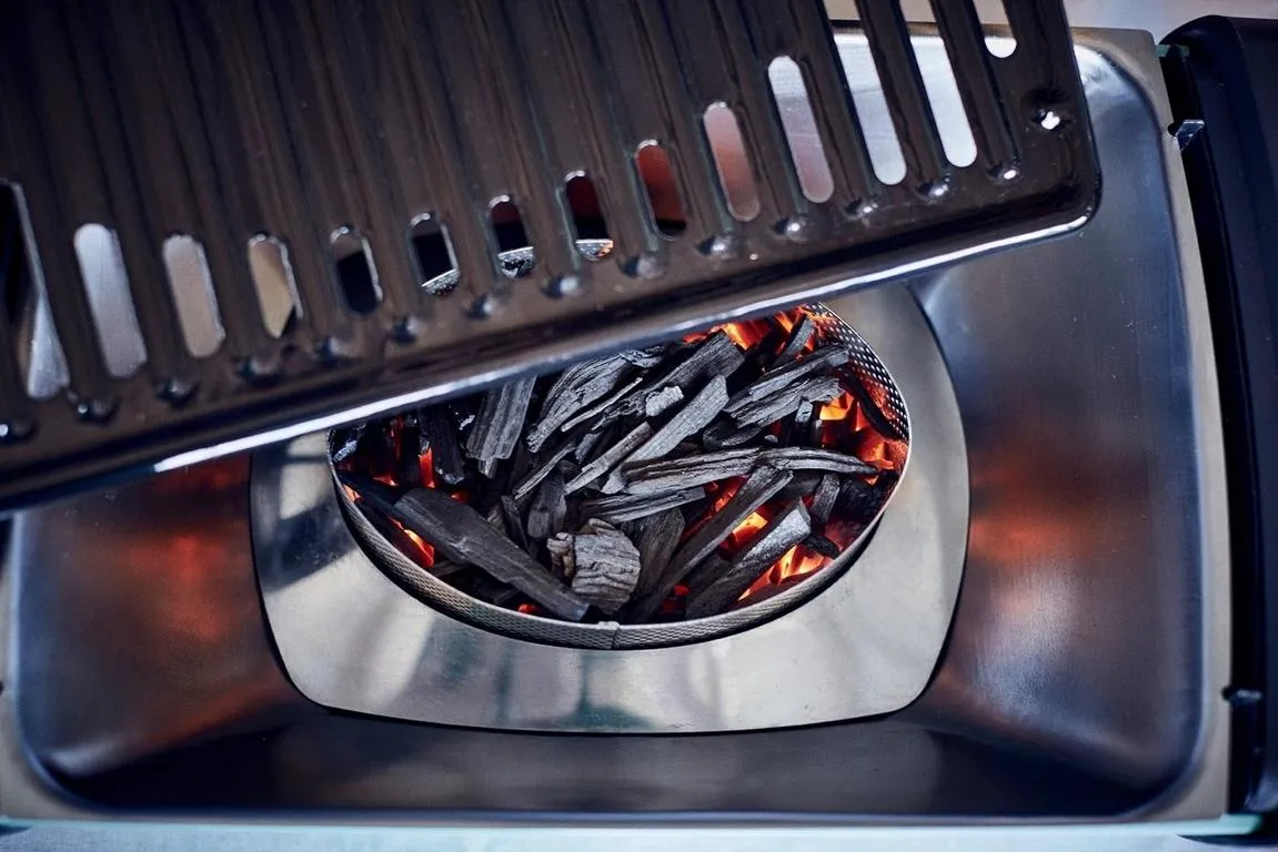 Raucharmer Holzkohlegrill