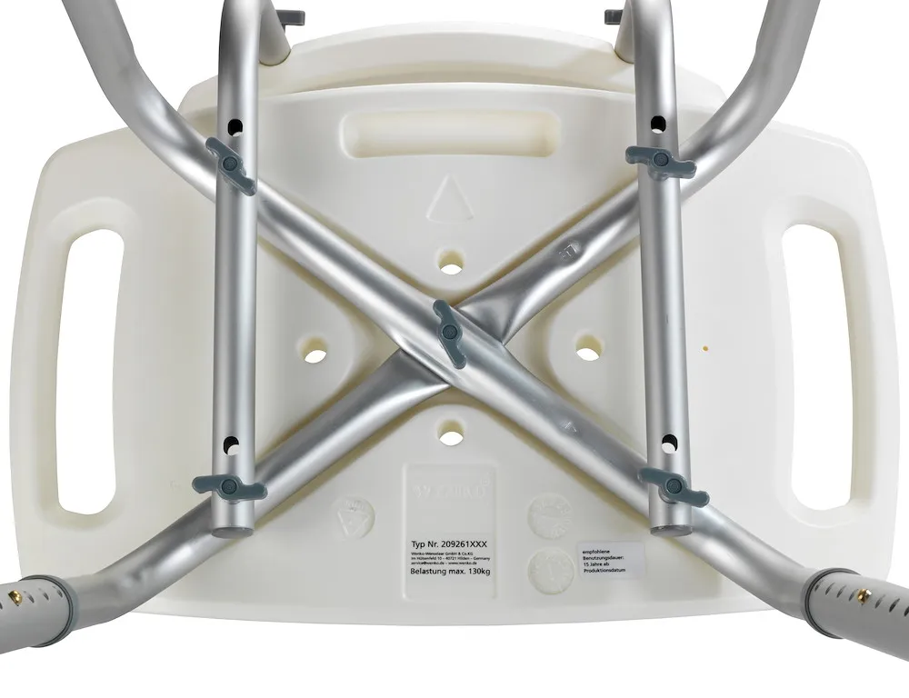 Badhocker mit R&uuml;ckenlehne