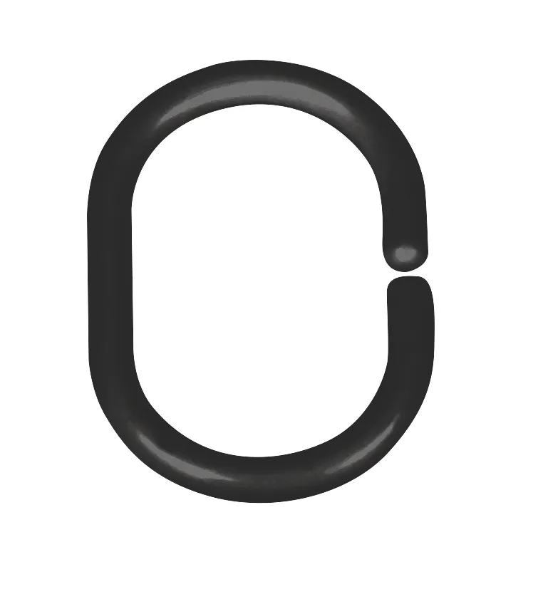 Duschvorhangringe 12 St&uuml;ck sch