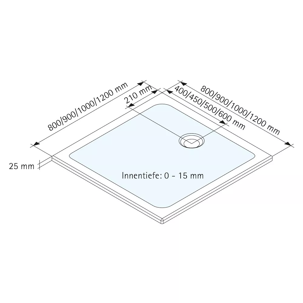 ExprPl Duschwanne Mineralg Qua