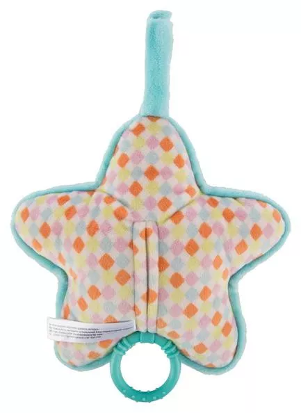 Nici Spieluhr Stern Esel Muli, 20x20cm