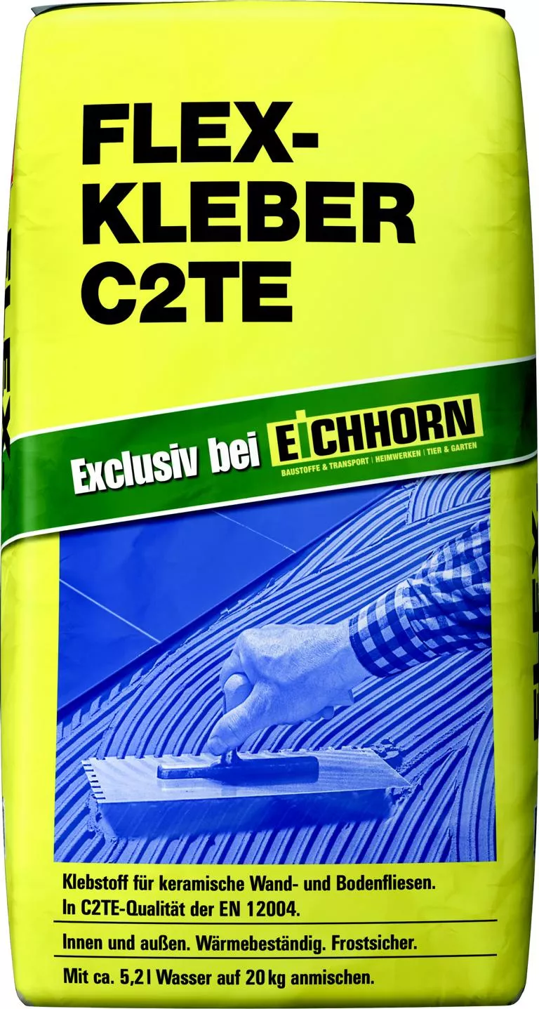 Flexkleber C2 TE Qualit&auml;t 20kg EN 12004