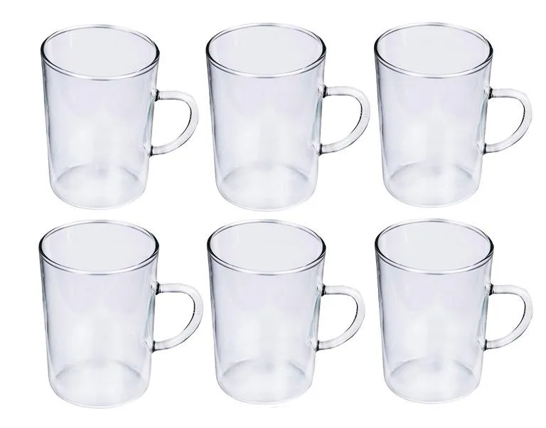 Teegl&auml;ser mit Henkel 6er Pack
