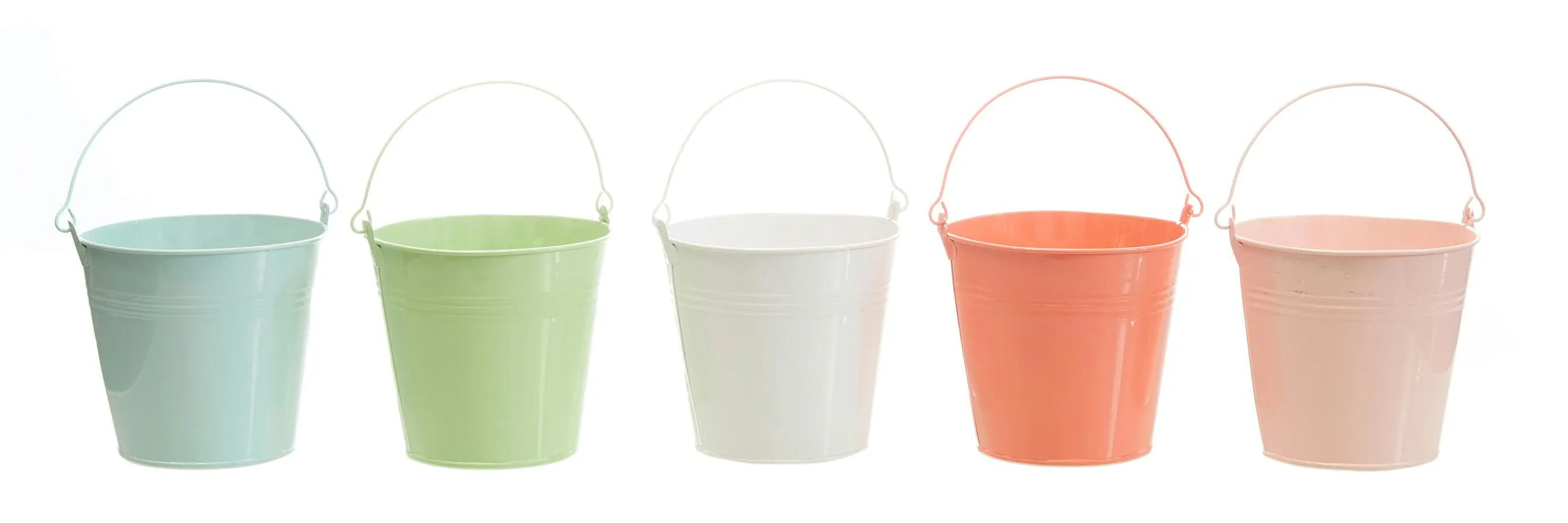 Eimer Zink D11H10cm sortiert