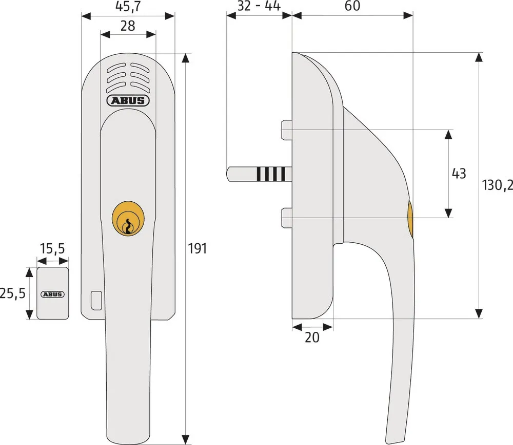 Alarmfenstergriff FG300A