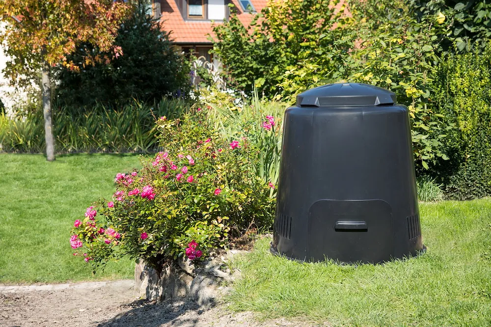 ECO Komposter 300 L schwarz