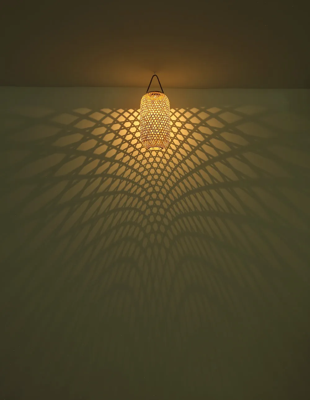 Solarleuchte Bambus &Oslash;225x565mm