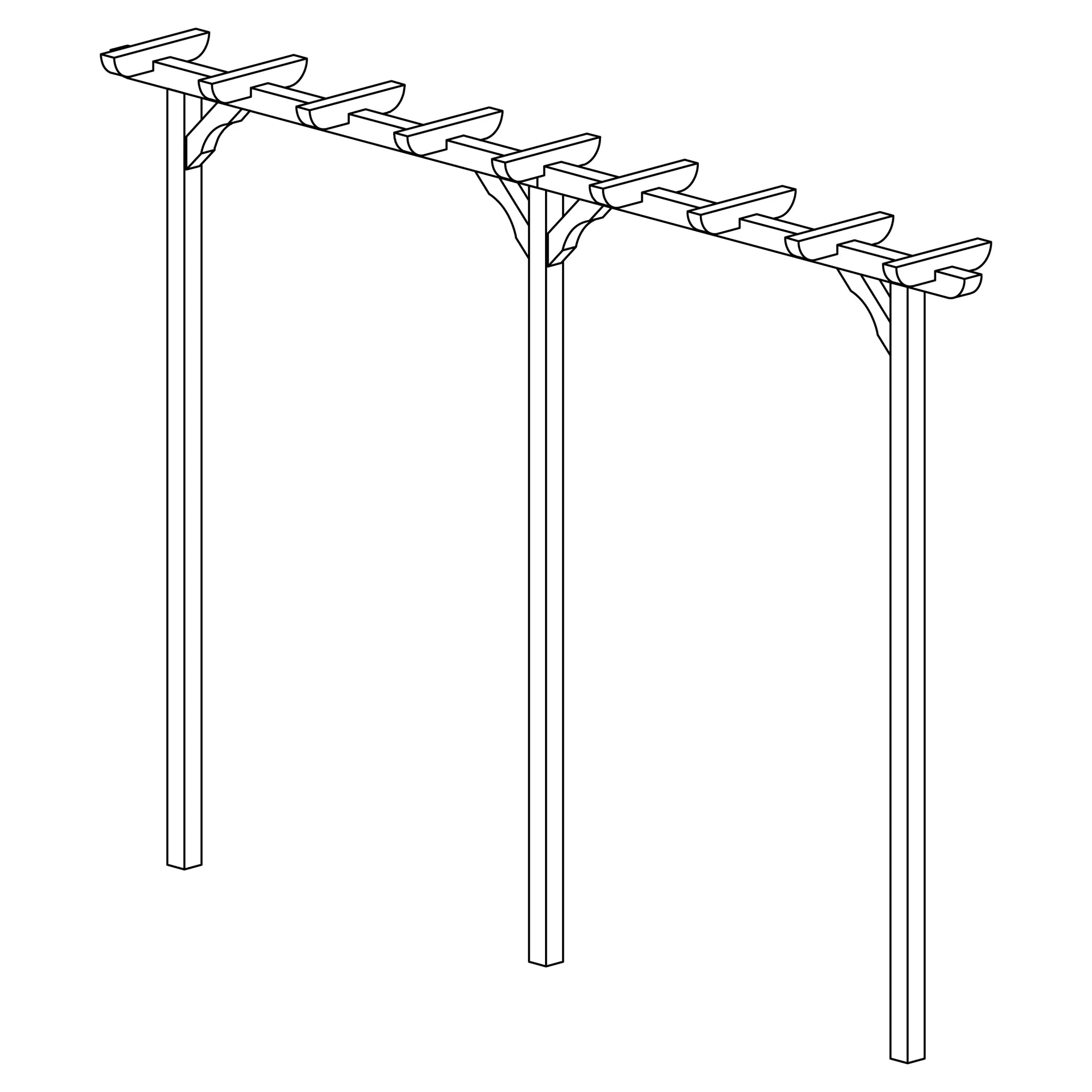 Pergola 9x9