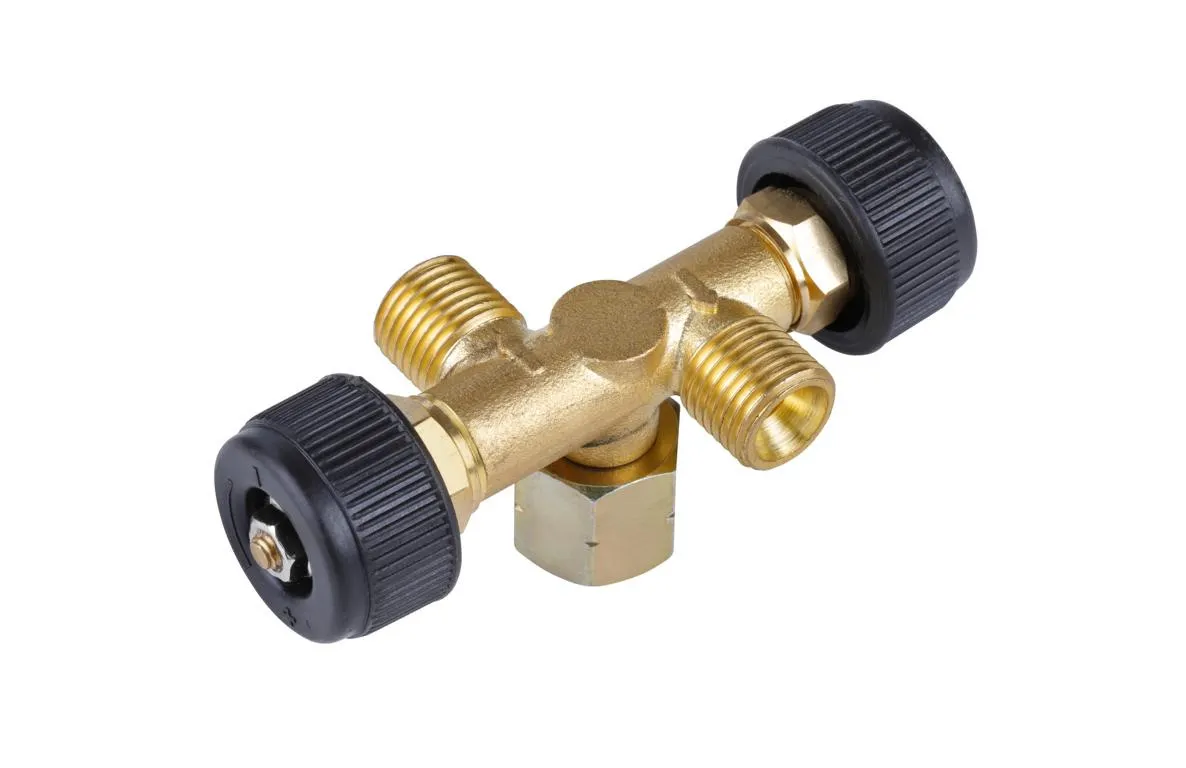 Doppel-Abzweigventil