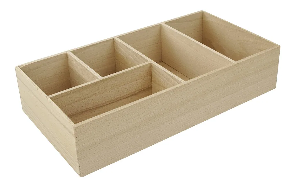 Schubladen-Box Buche 17x7x32cm