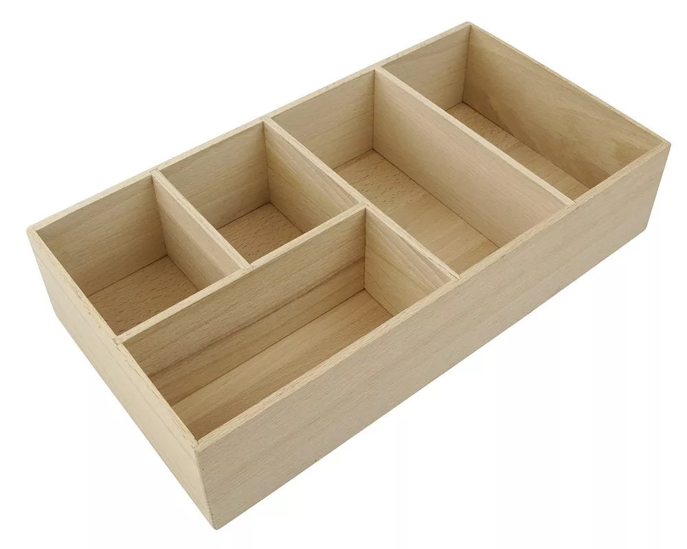 Schubladen-Box Buche 17x7x32cm