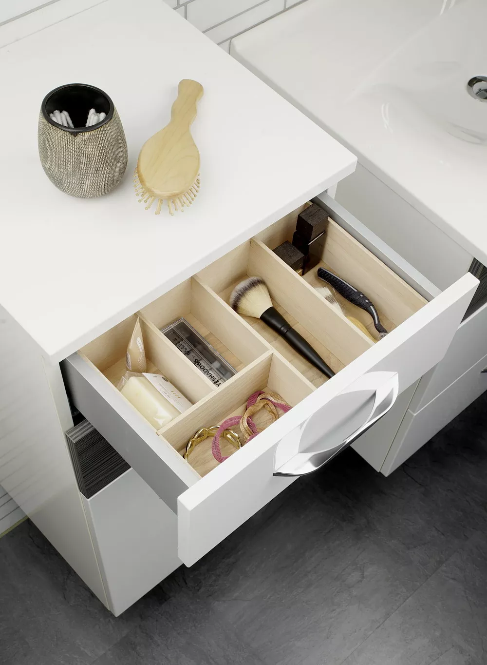 Schubladen-Box Buche 17x7x32cm