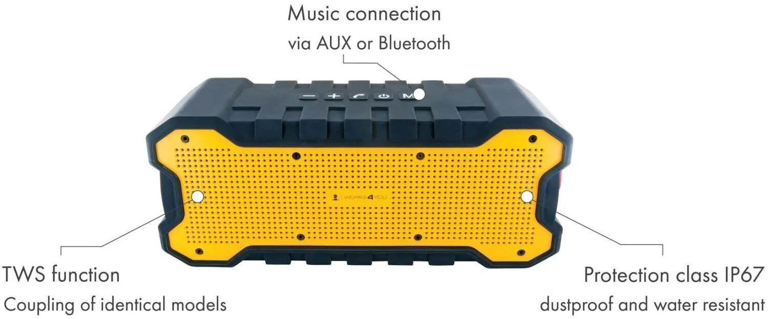 Bluetooth&reg; Lautsprecher IP67