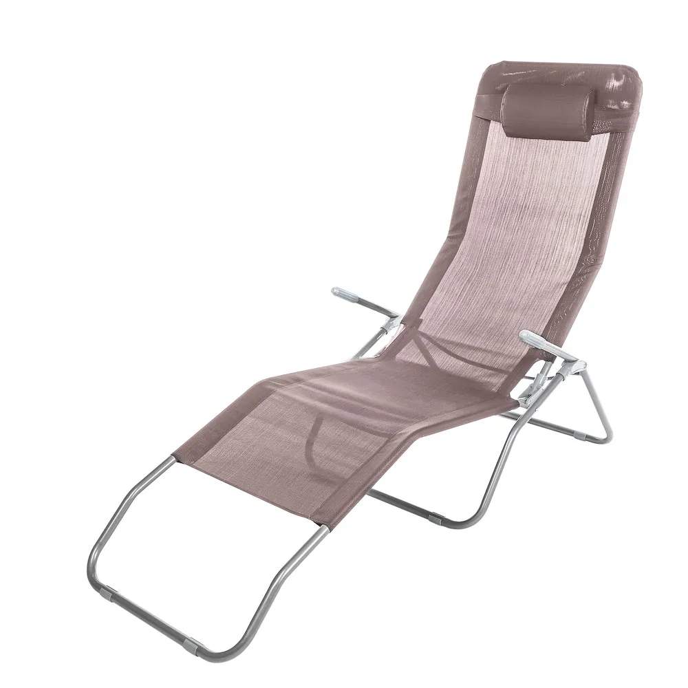 Saunaliege XXL taupe