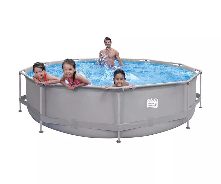 Stahlrahmen-Pool-Set
